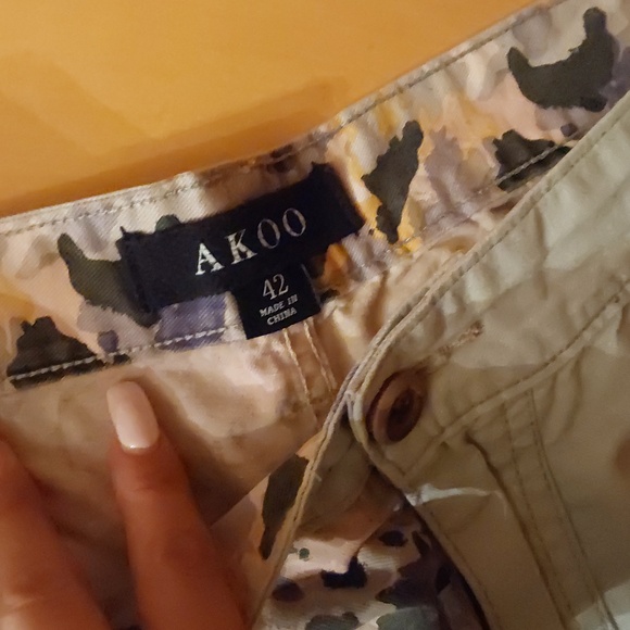 AKOO NO RIVALS SHORTS SIZE 42 MIXED PATTERN N COLORS - Picture 4 of 7